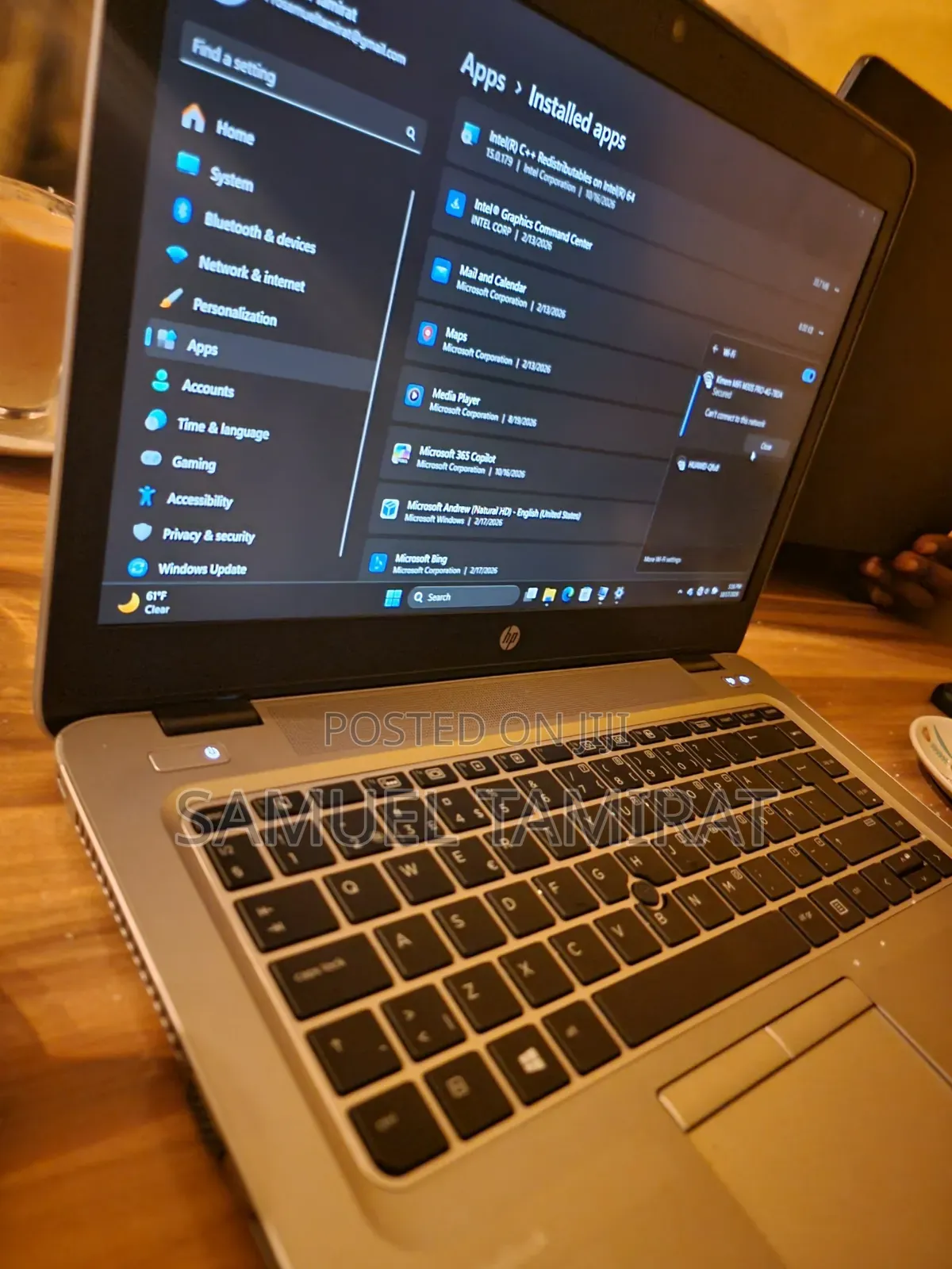 Laptop HP EliteBook 840 G4 8GB Intel Core i5 SSD 256GB