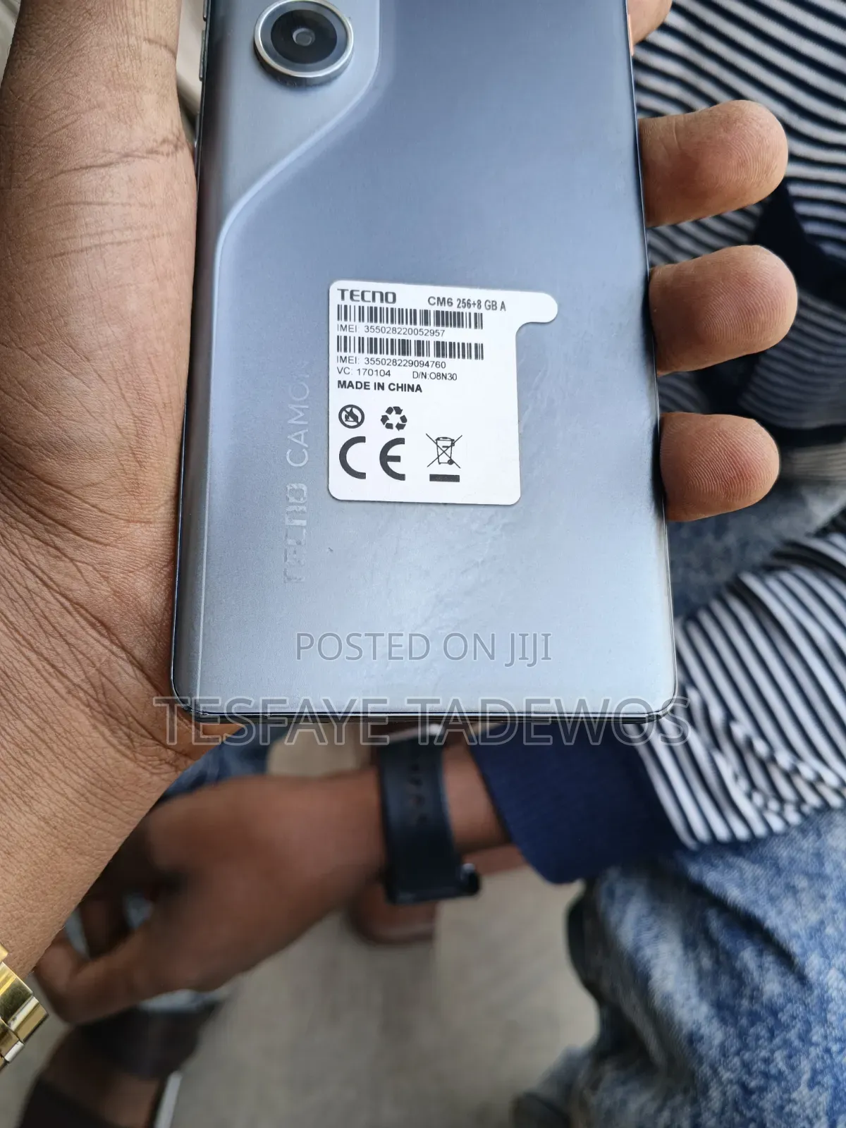 Tecno Camon 40 256 GB Silver