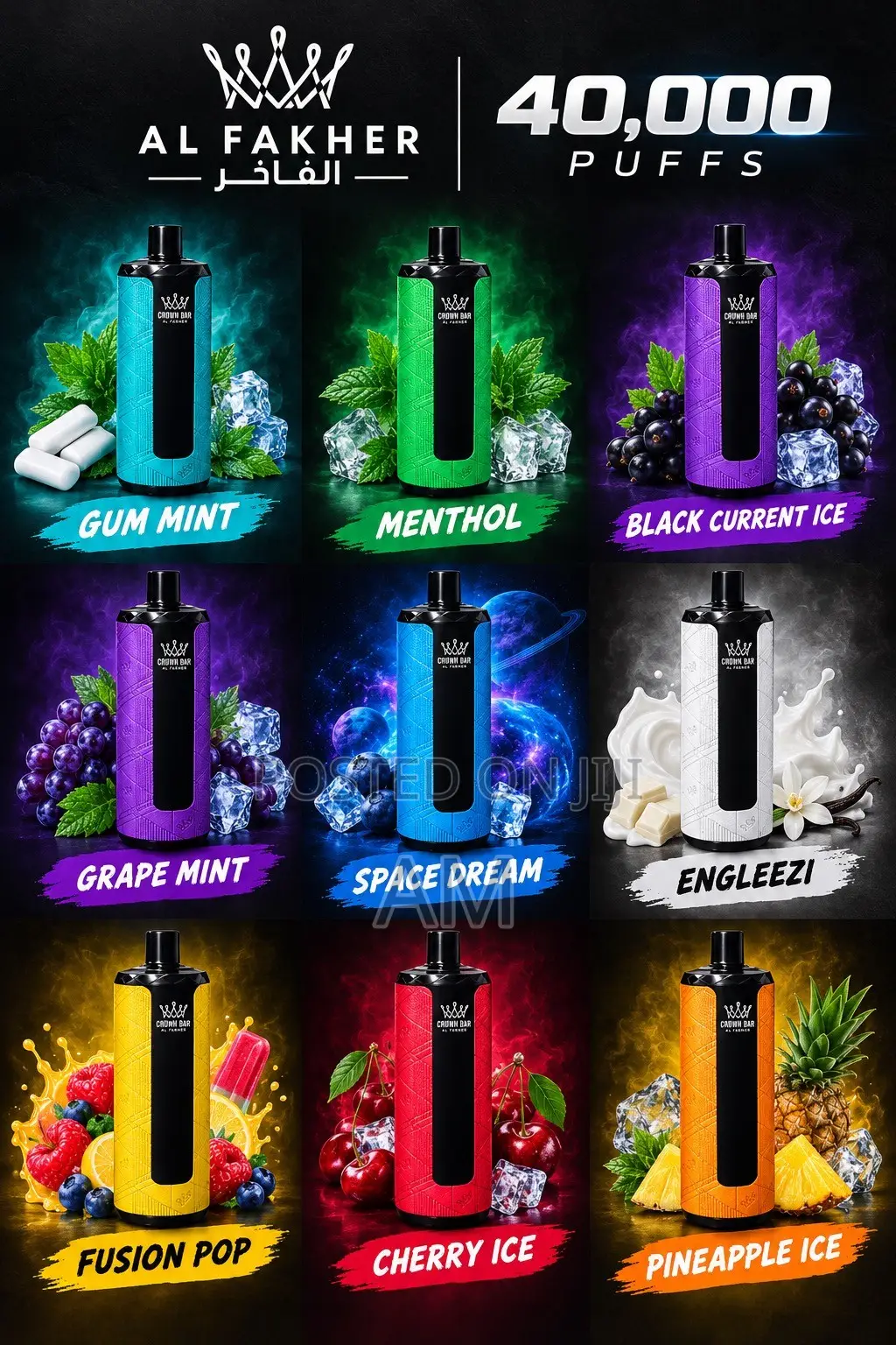 Alfakher Vape 40000 Pufs