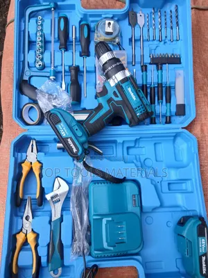 ,Makita Cordless Drill and Comprehensive Multi-Tool Accessory Kit