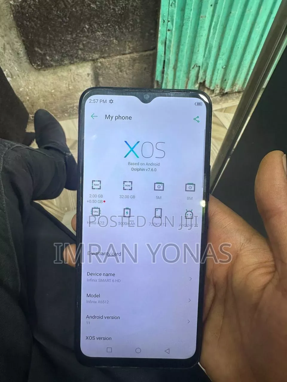 Infinix Smart 6 HD 32 GB Black