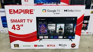 Empire 43” Smart TV | 4k | Google TV | Dolby Vision (2026)