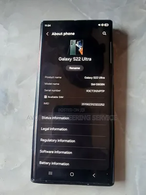 Samsung Galaxy S22 Ultra 5G 256 GB Black