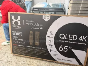 ▣x-Peria 65" Webos Hub▣new 2026▣qled 4k▣free Delivery▣10year Warranty