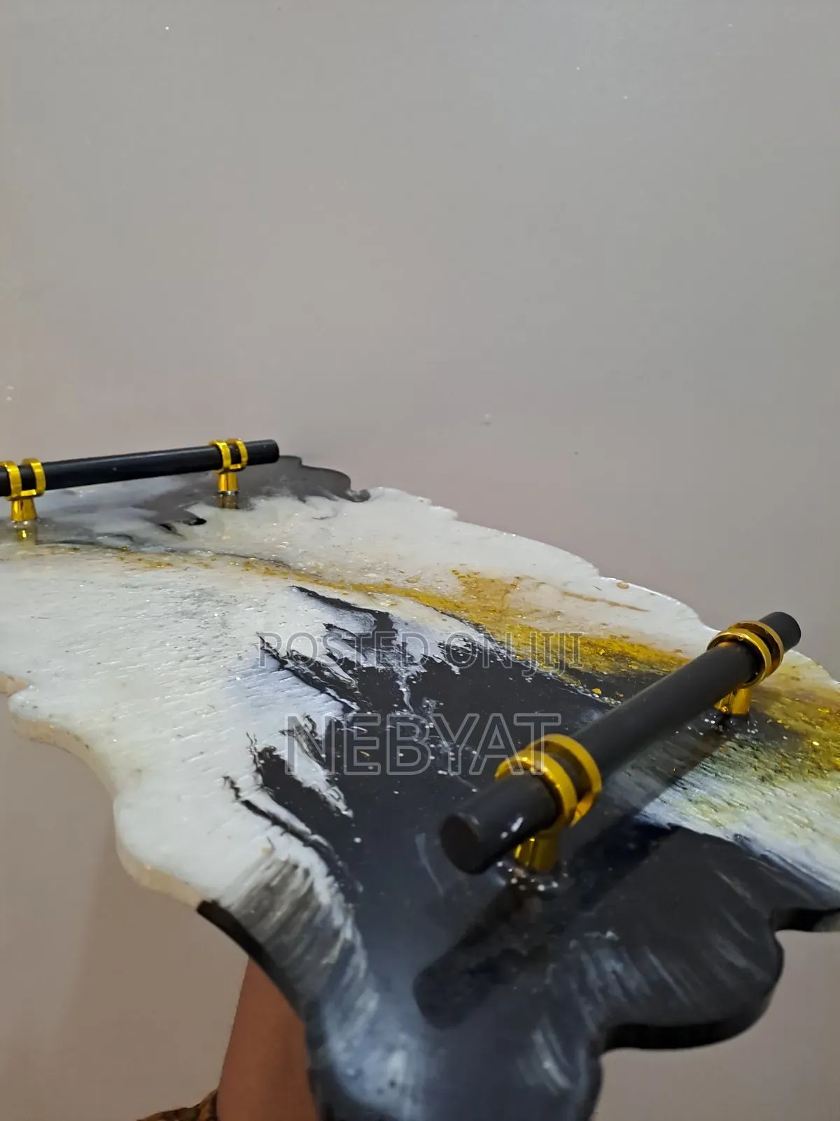 Epoxy Resin: Serving Tray (ለሻይ፣ለቡና)