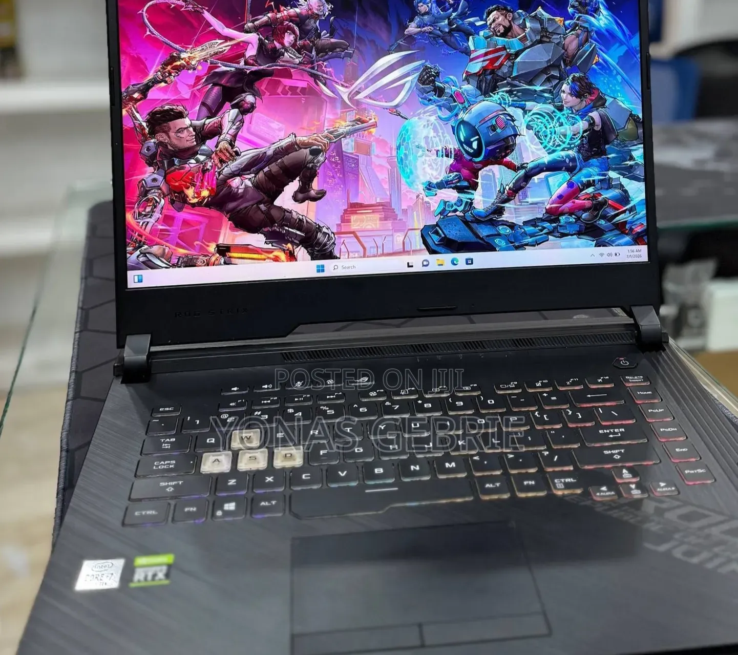 New Laptop Asus 16GB Intel Core i7 SSD 512GB