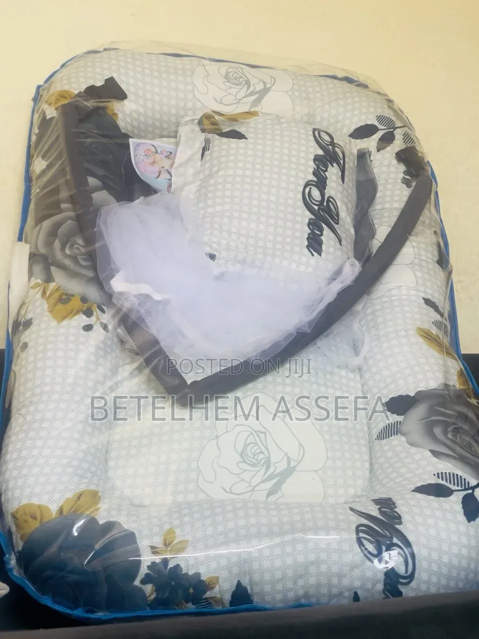 Infant Baby,bad With Mosquito Cover