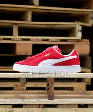 PUMA Suede XL California Red & White New Arrival