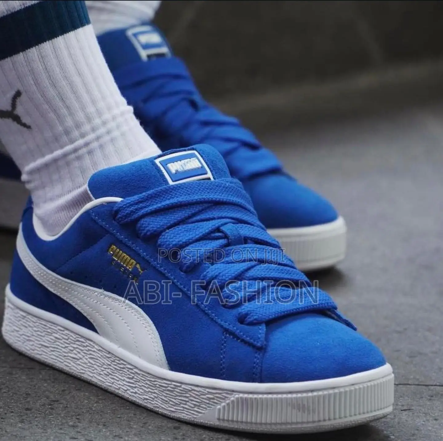PUMA Suede XL California Blue & White | New Arrival