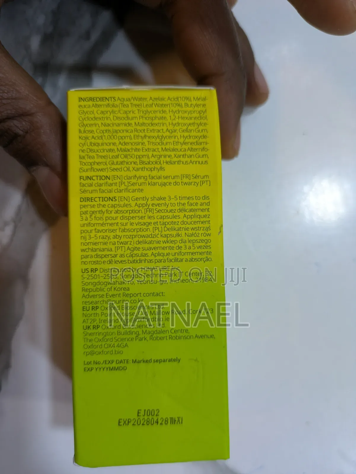PURITO Seoul – Azelaic Acid 10 Kojic Tea Tree Serum