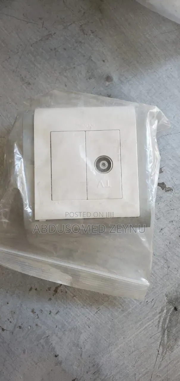 TV / Coaxial Aerial Wall Socket, Outlet