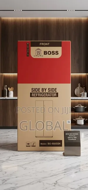 Boss Side by Side Premium Refrigerator