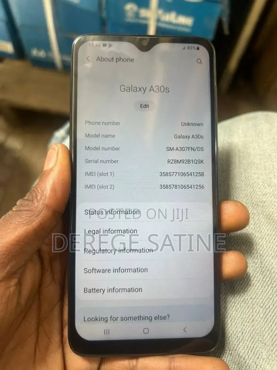 Samsung Galaxy A30s 64 GB Black