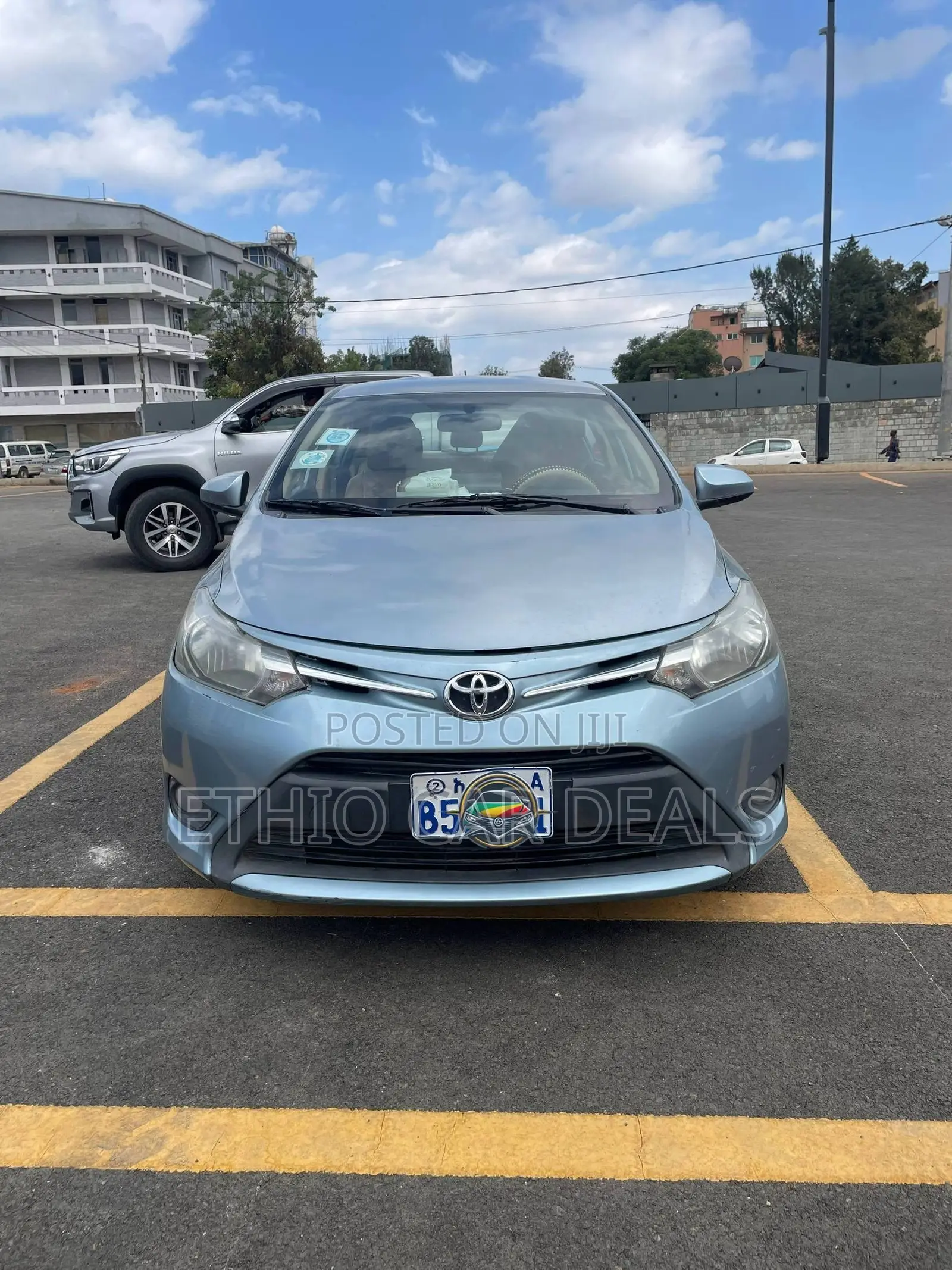 Toyota Yaris 2015 Blue