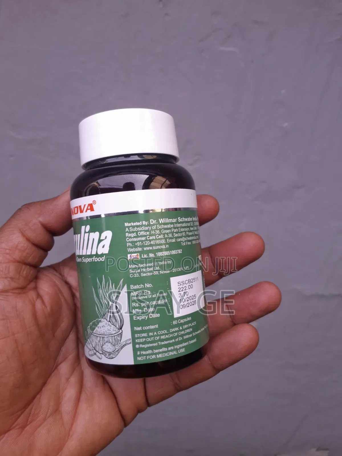 Spirulina for Shoulders Pain