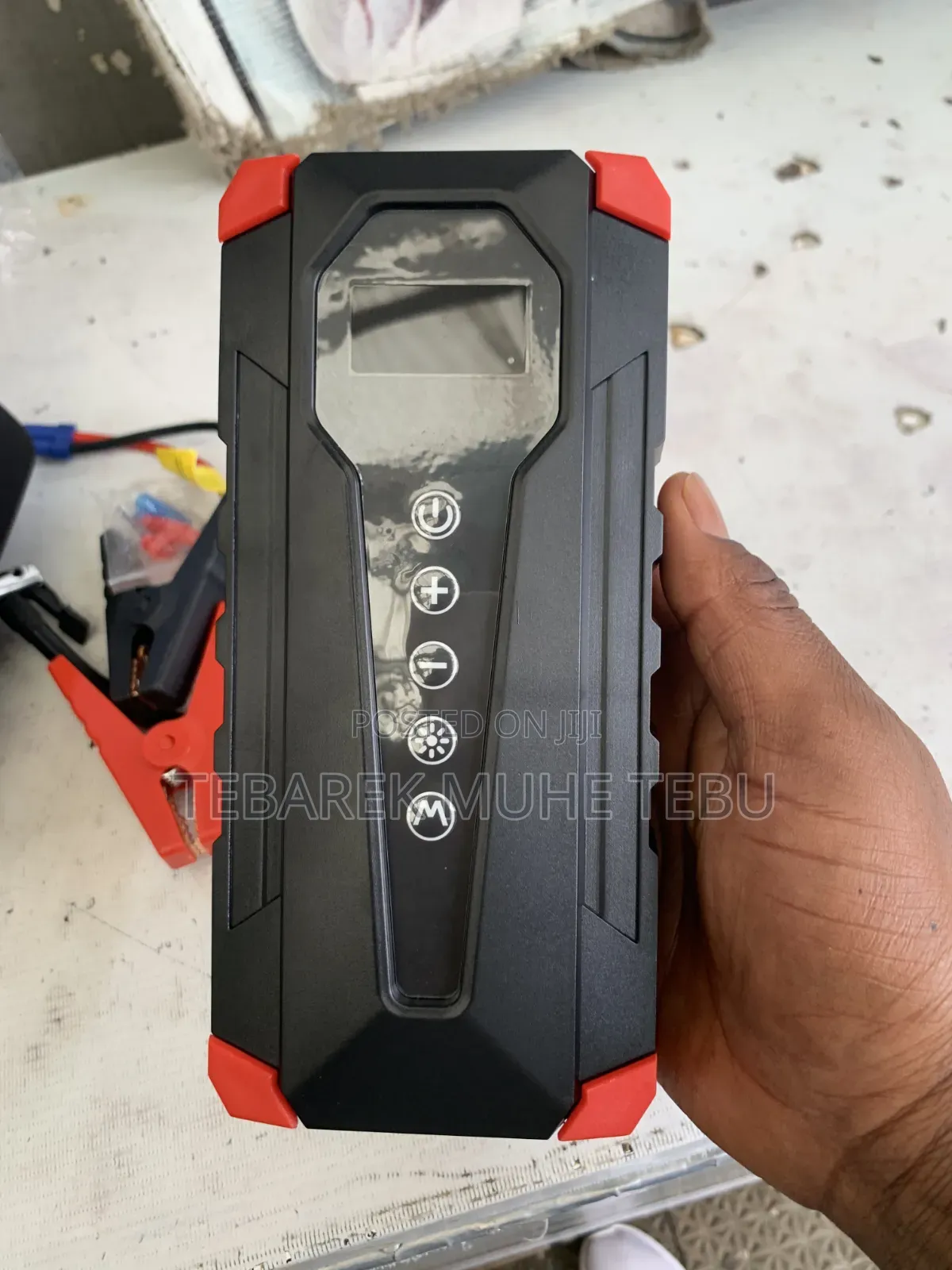 Car Jump Starter Power Bank With Tire Inflator