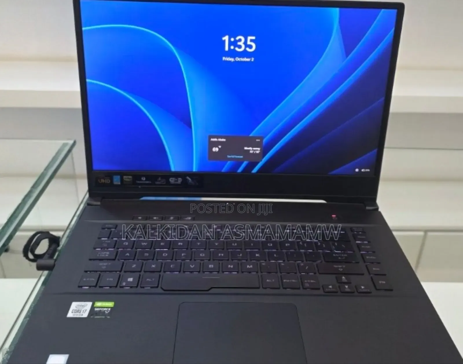 New Laptop Asus ROG Zephyrus G15 16GB Intel Core i7 SSD 512GB
