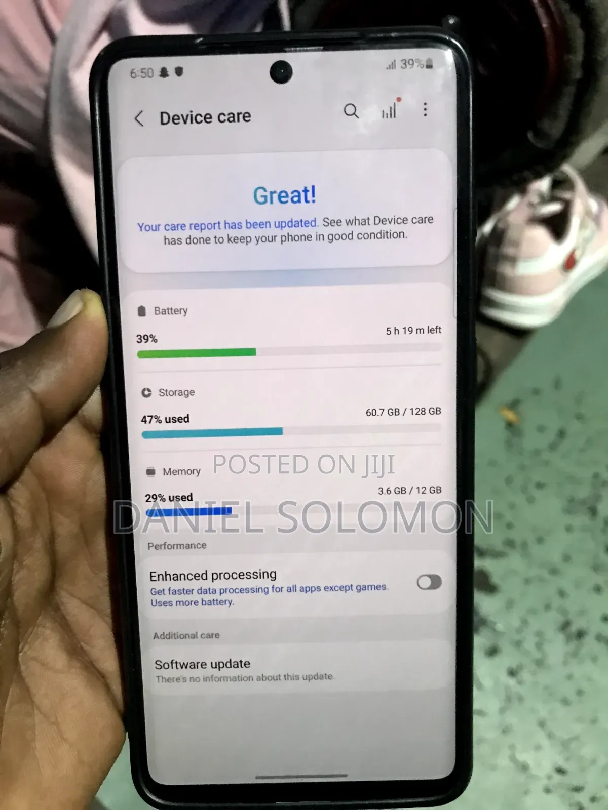 Samsung Galaxy S20 Ultra 5G 128 GB Black