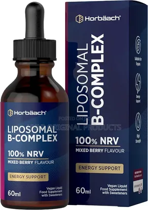 Liposomal Vitamin B Complex Liquid Drops 60 Ml