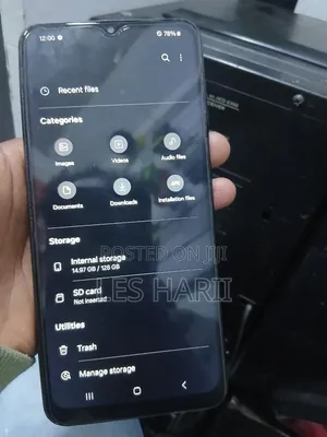New Samsung Galaxy Wide 6 128 GB Black