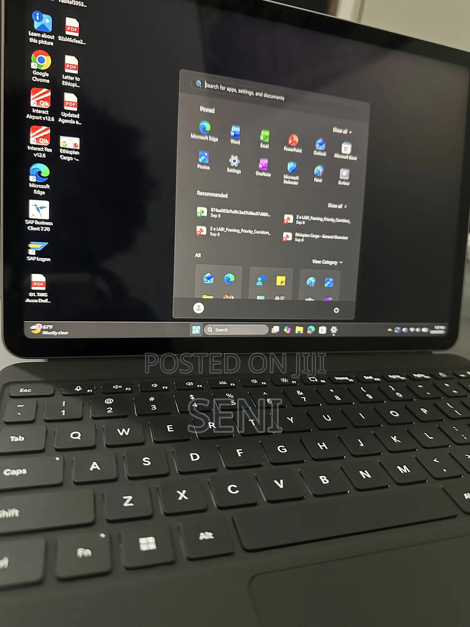 Laptop Microsoft Surface Pro 16GB Qualcomm Snapdragon X Plus SSD 250GB