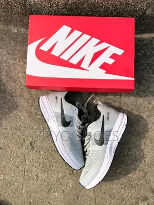 Nike Shield Light Gray White/Dark Unisex Fashion Sneakers Shoes