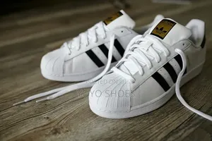 Adidas Superstar White/Black Multicolored Unisex Fashion Sneaker Shoe