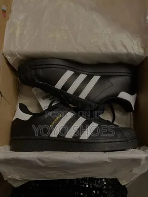 Adidas Superstar White/Black Multicolored Unisex Fashion Sneaker Shoe