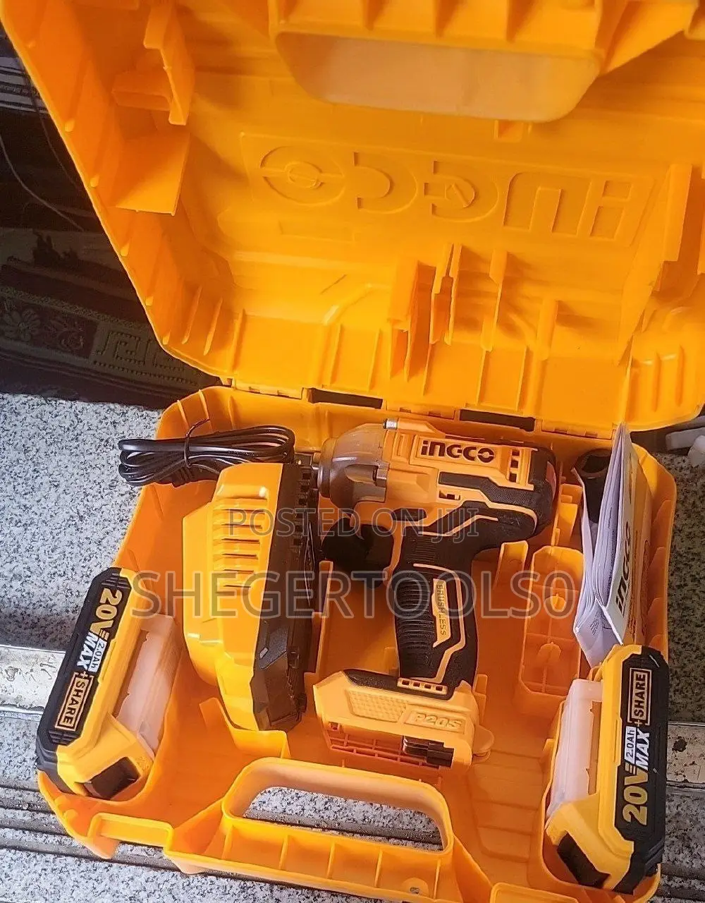 Chargeble Brushless Impact Wrench