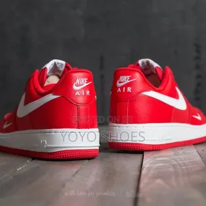 Nike Air Force 1 Low Retro QS "University Red" Unisex Sneaker Shoe