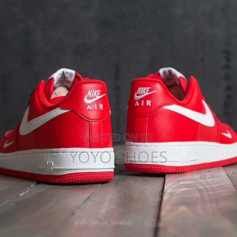 Nike Air Force 1 Low Retro QS "University Red" Unisex Sneaker Shoe