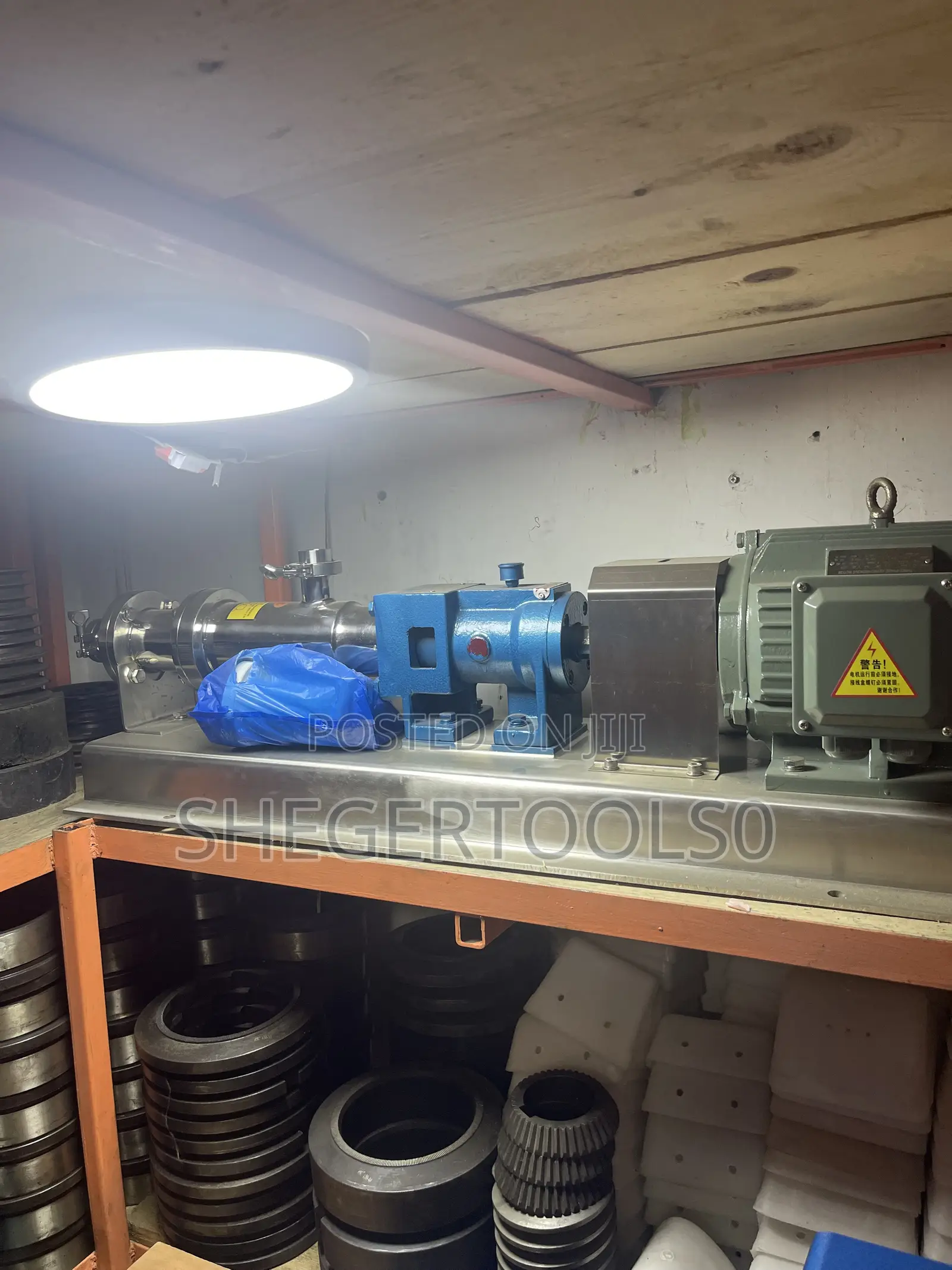 Stainless Steel Twin-Screw Pump
