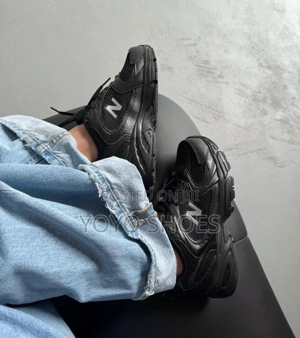 New Balance 530 "Triple Black" Unisex Fashion Sneaker Shoe