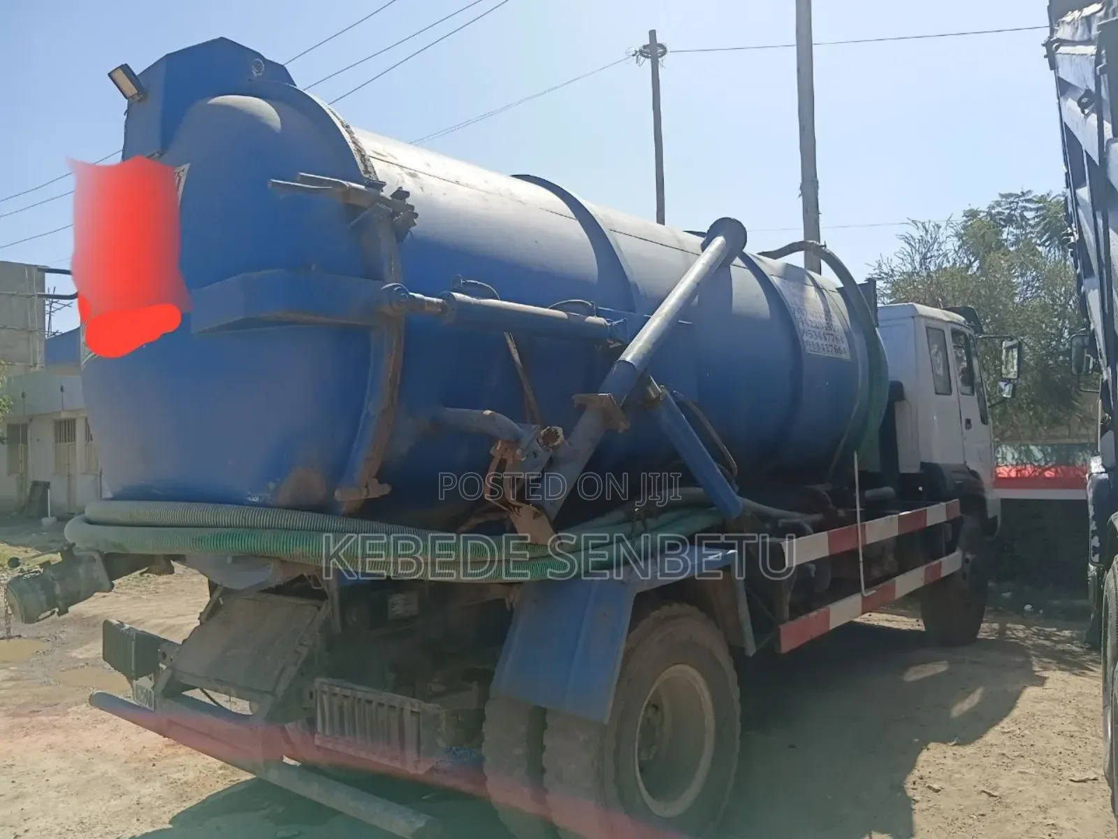 Sewage Waste Tanker Truck for Sale