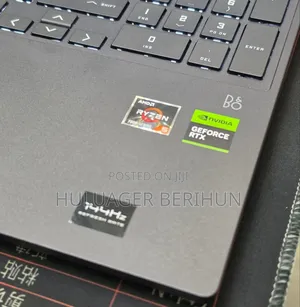 New Laptop HP Victus 15 8GB AMD Ryzen 7 SSD 512GB