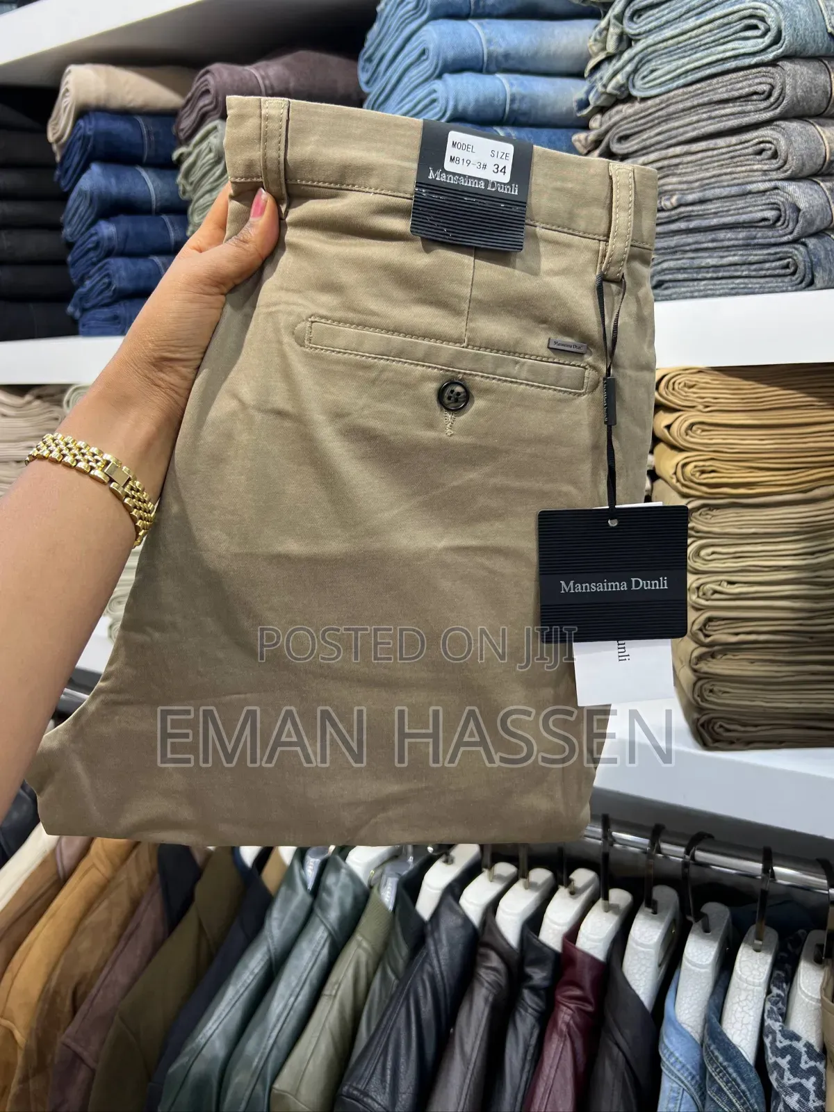Original Kaki Trousers for Man's