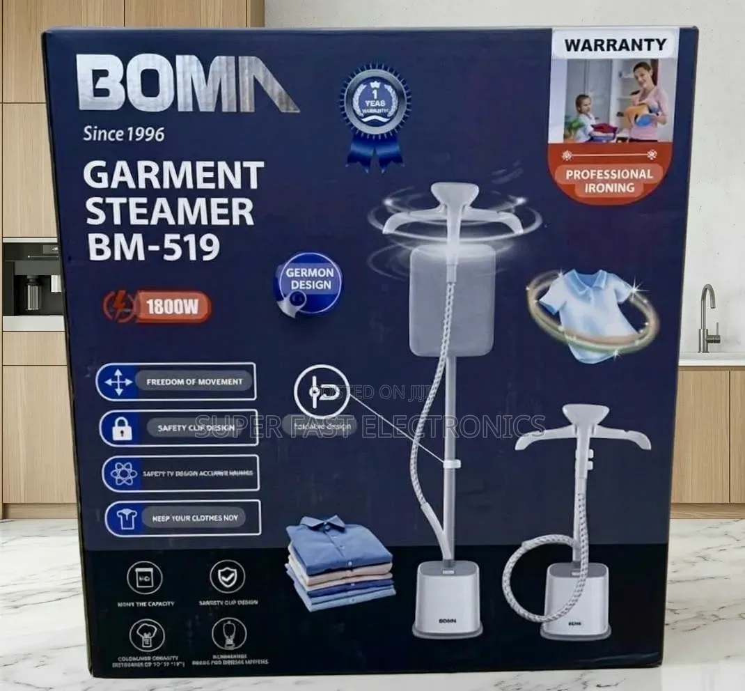 BOMA Garment Steamer 1800W Professional Standing Steamer
