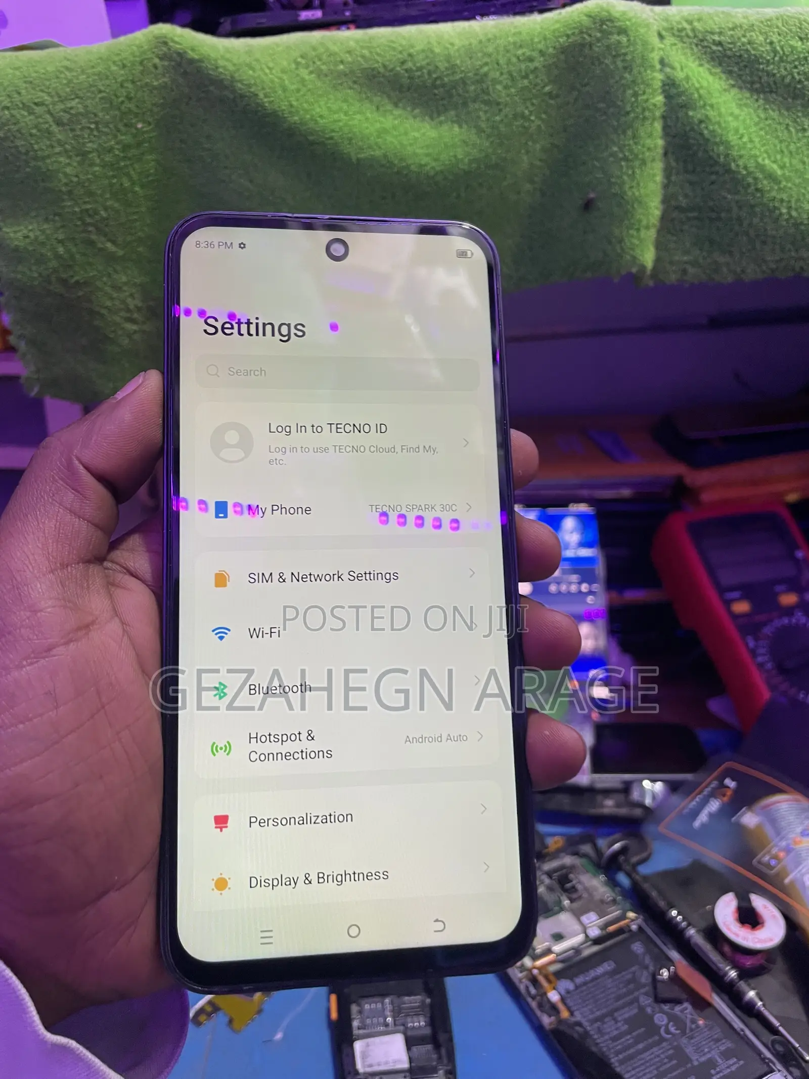 Tecno Spark 30C 128 GB Black