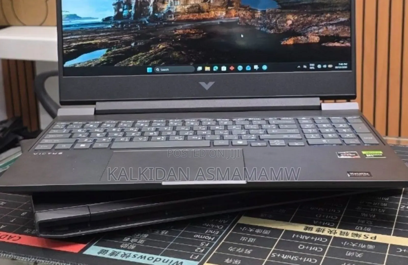New Laptop HP Victus 15 16GB AMD Ryzen 7 SSD 512GB