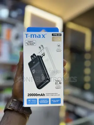 T-Max TPB-20 20,000mAh 22.5W Fast Charging Power Bank