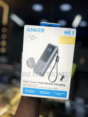 Anker 25,000mAh 165W Multi-Device Fast Charging Power Bank