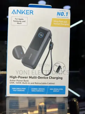 Anker 25,000mAh 165W Multi-Device Fast Charging Power Bank