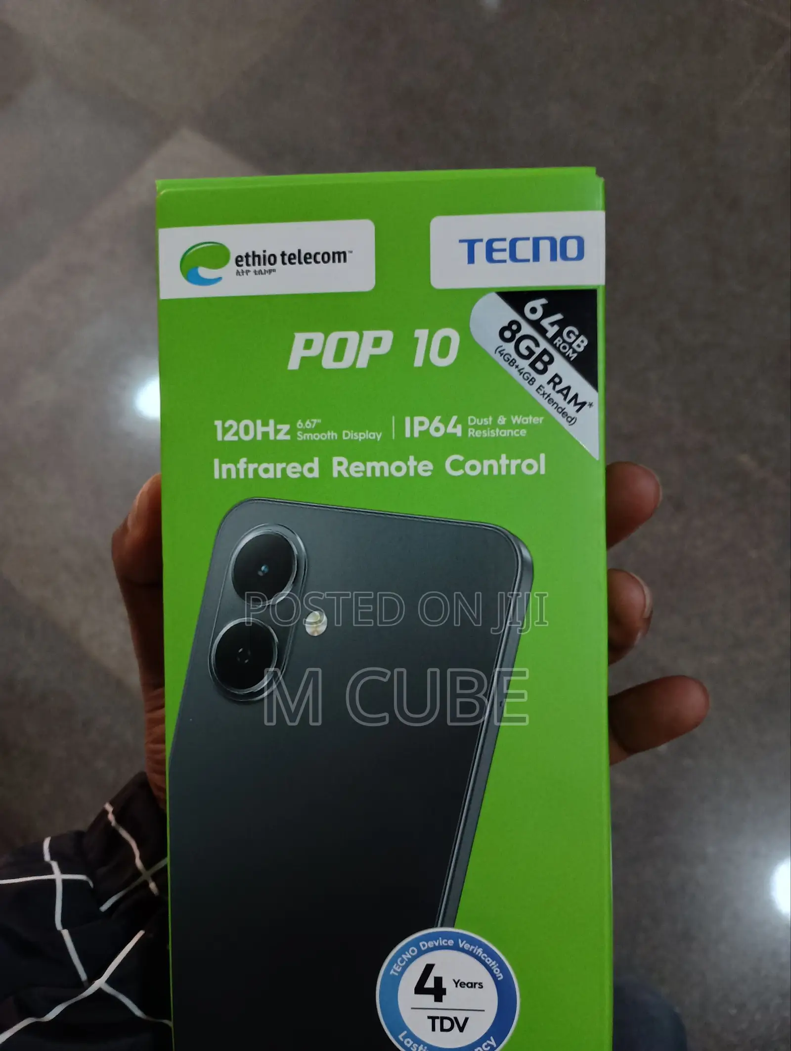 New Tecno Pop 10 64 GB Graphite