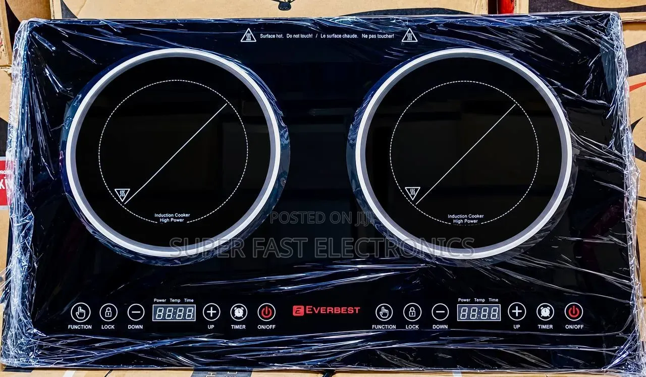 ​Everest Ceramic Stove Digital Touch Display Cooker – 4000W