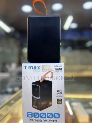 T-Max TPB-80 80,000mAh Fast Charging Power Bank