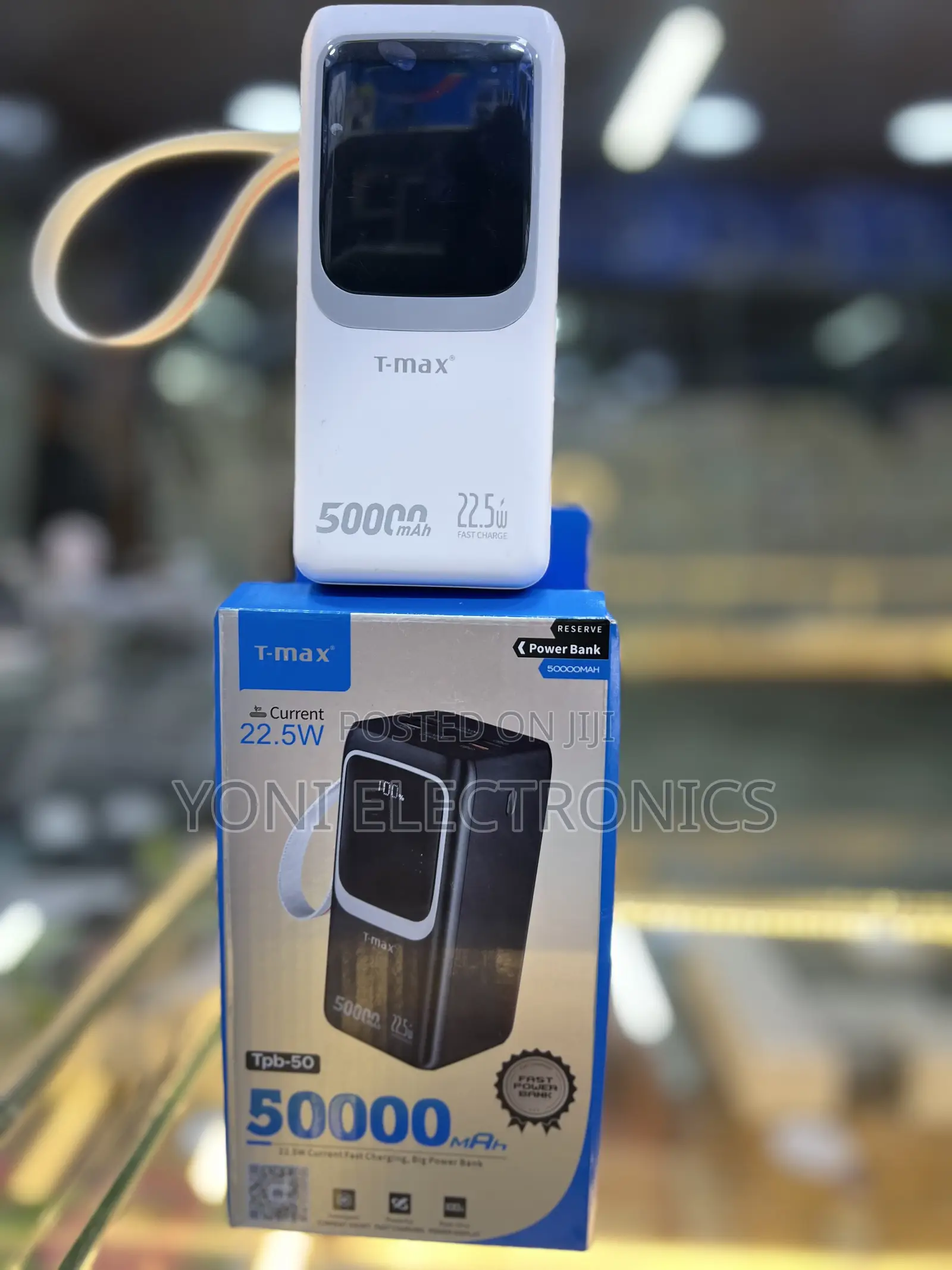 T-Max TPB-50 50,000mAh Fast Charging Power Bank