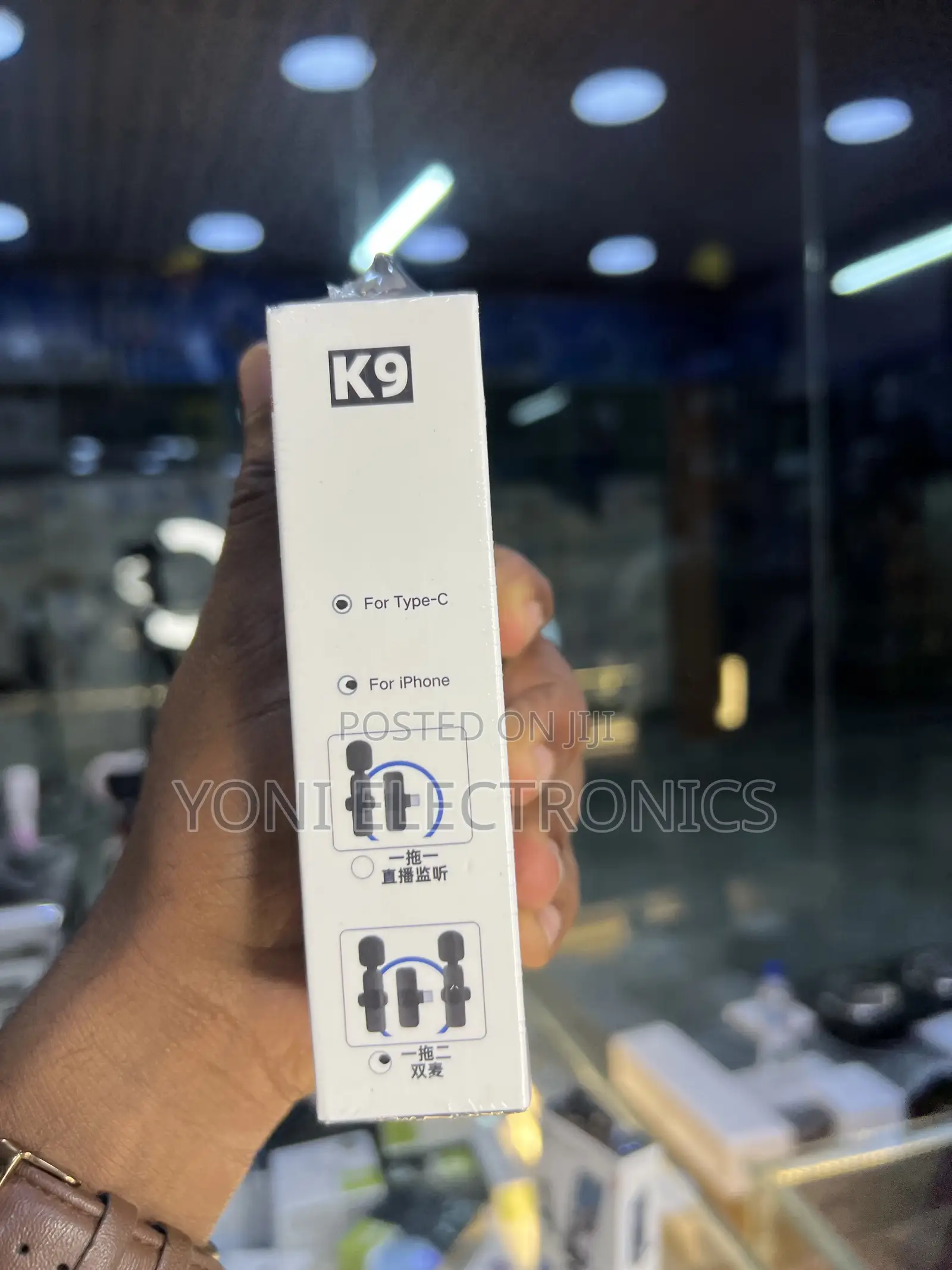 K9 Wireless Lavalier Microphone Set