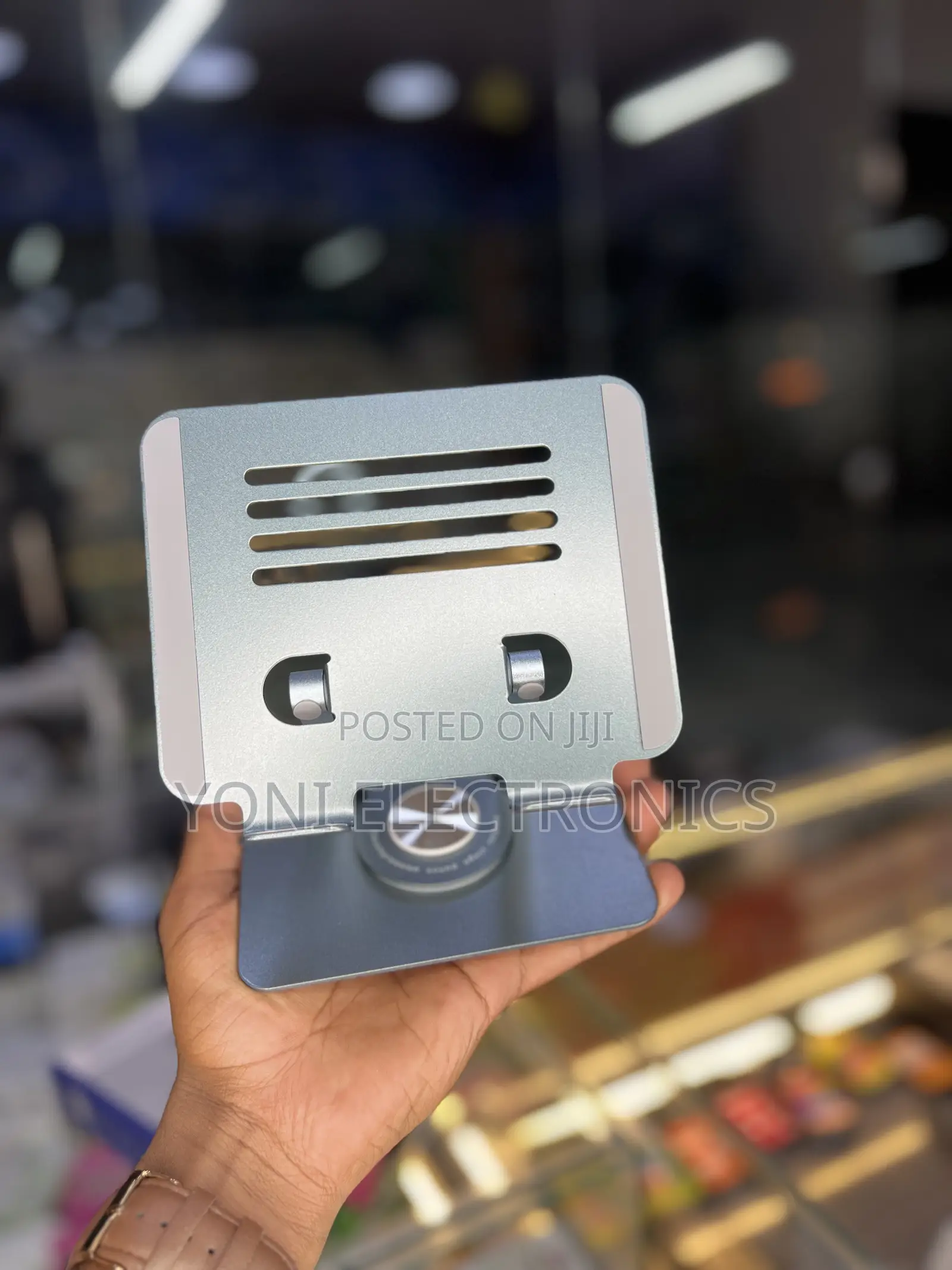 Metal Rotary Stand for Tablets & Small Laptops
