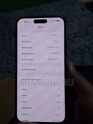 Apple iPhone 15 Plus 128 GB Black