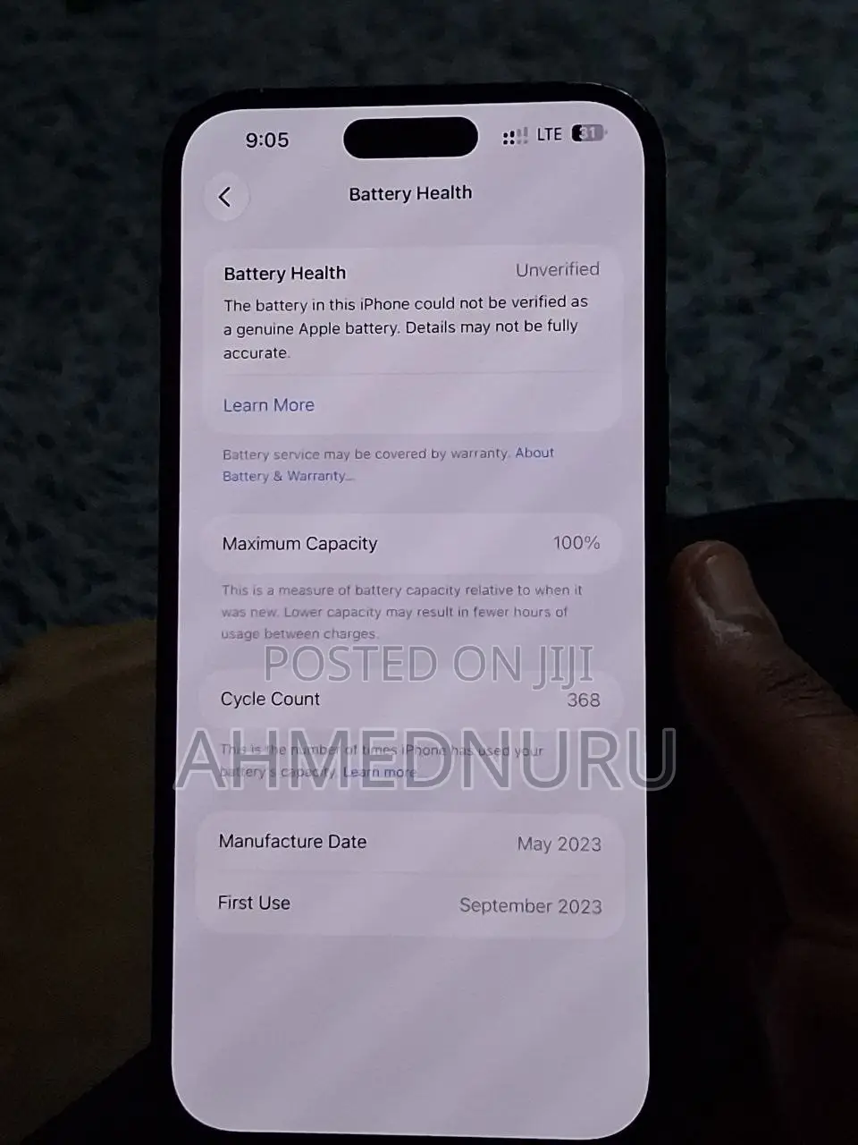 Apple iPhone 15 Plus 128 GB Black